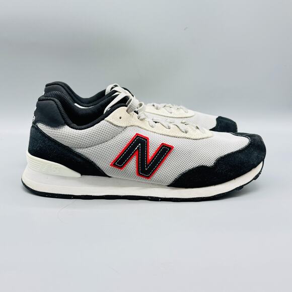 New Balance Other - New Balance Shoes Men 10 White Black Red 515 Retro Mesh Running Athletic Sneaker